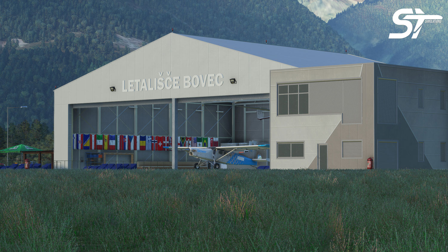 ST Simulations - LJBO - Airport Bovec